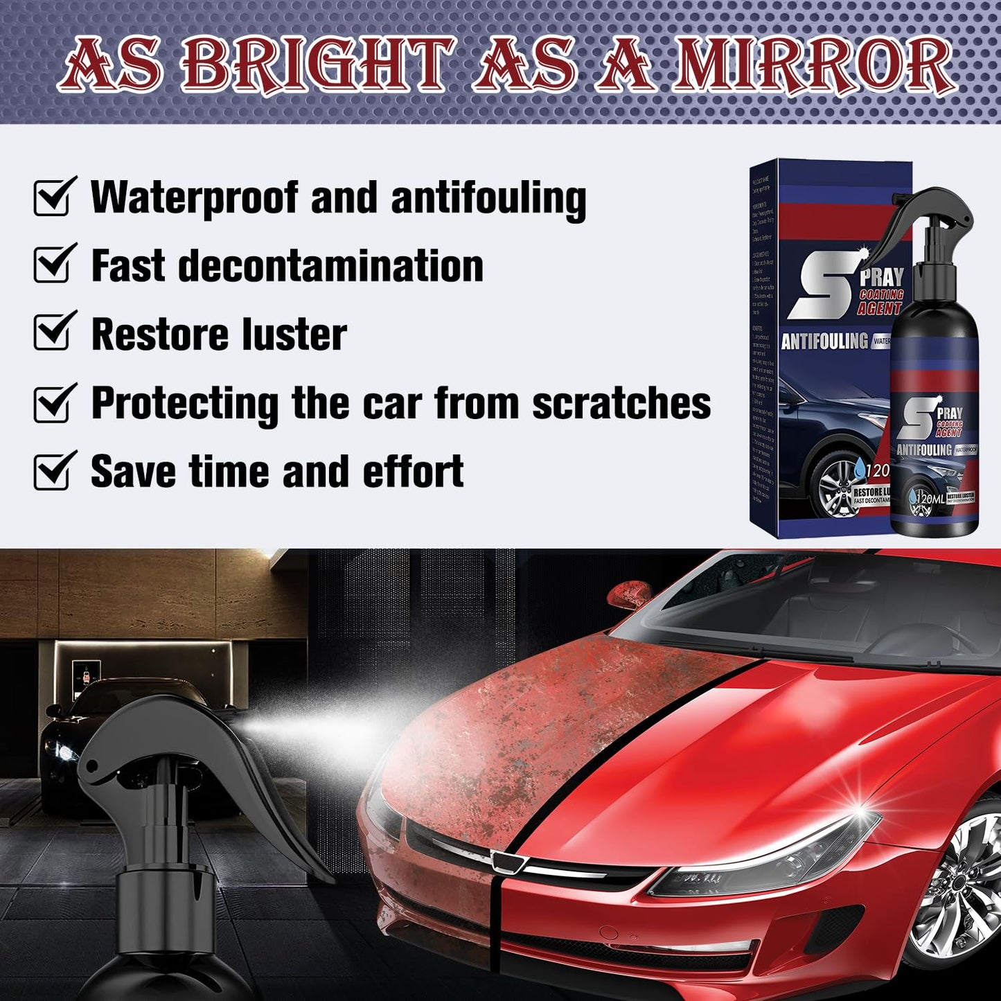 onpoint 3 In 1 High Protection Quick Car Ceramic Coating Spray